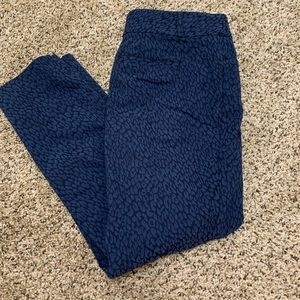 Banana Republic Jackson Fit Leopard Print Pant